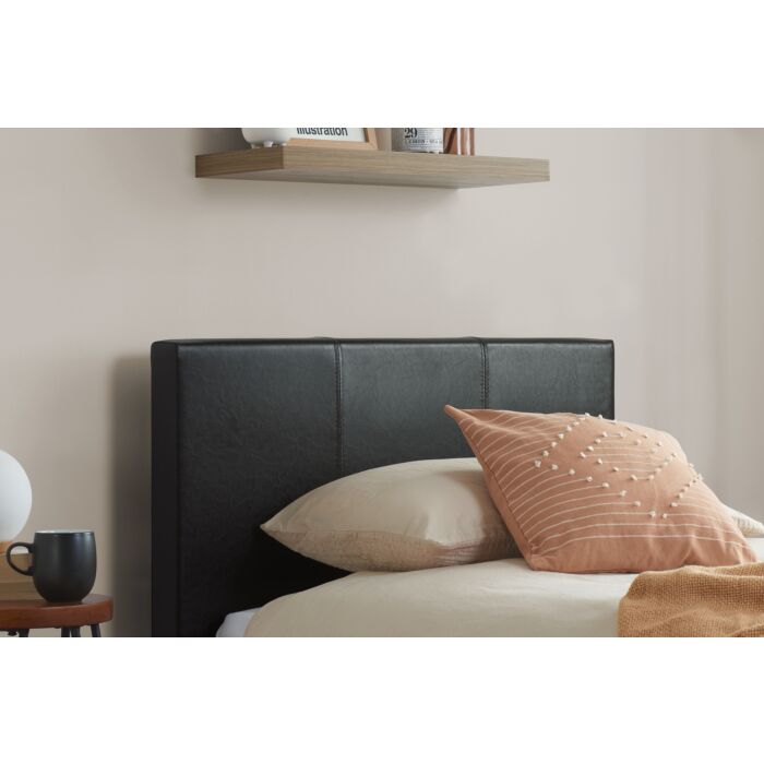 Berlin Single Ottoman Bed Brown