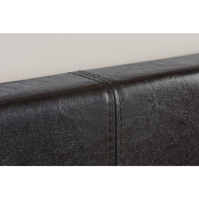 Berlin Single Ottoman Bed Brown