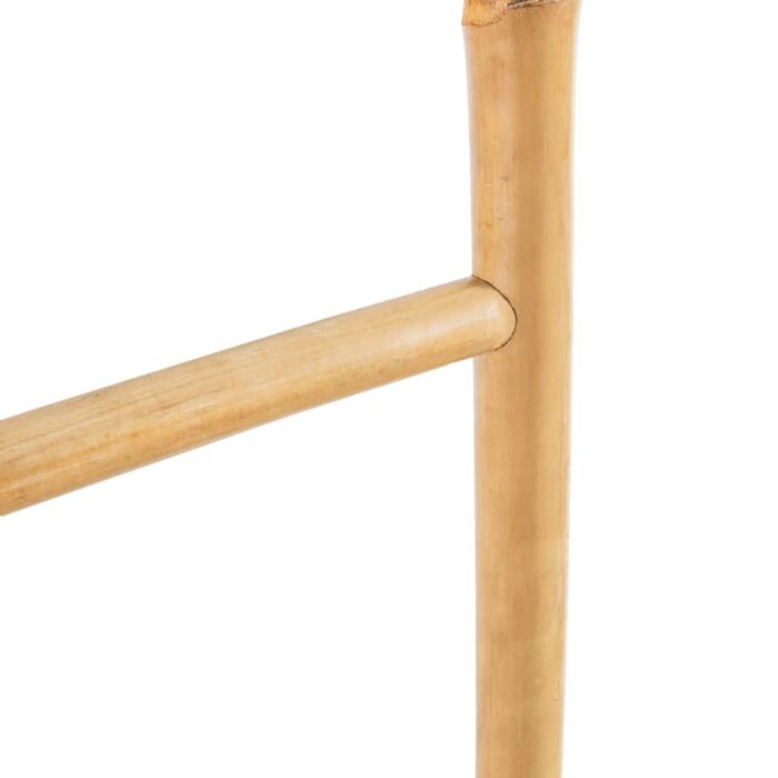 Vidaxl Towel Ladder With 5 Rungs Bamboo 150 Cm
