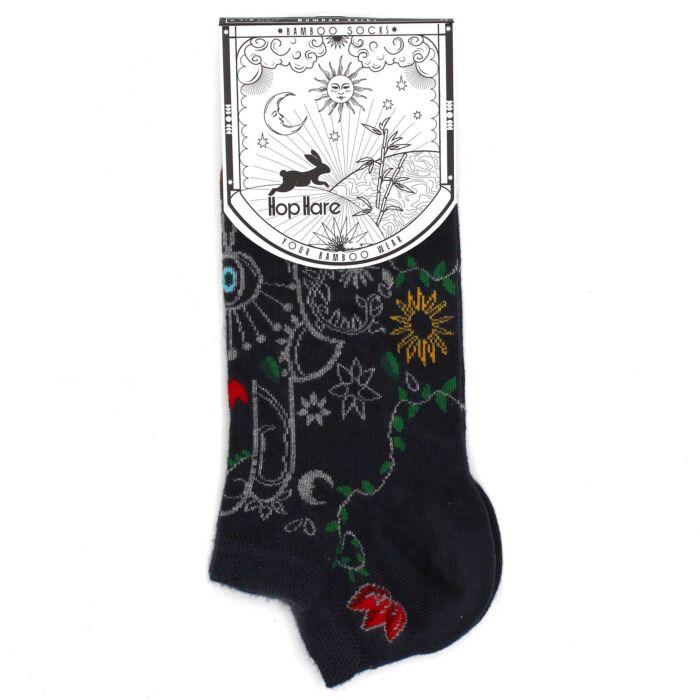 S/m Hop Hare Bamboo Socks Low (3.5-6.5) - Hamsa