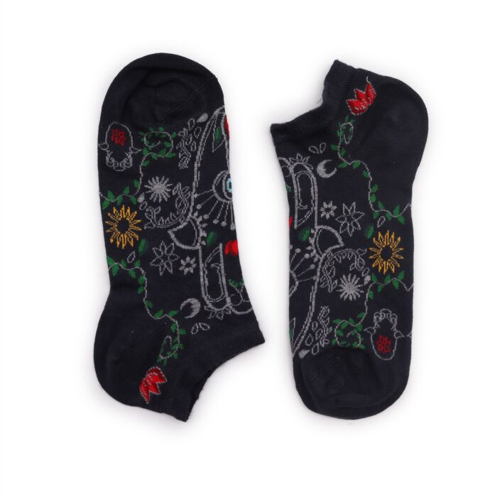 S/m Hop Hare Bamboo Socks Low (3.5-6.5) - Hamsa