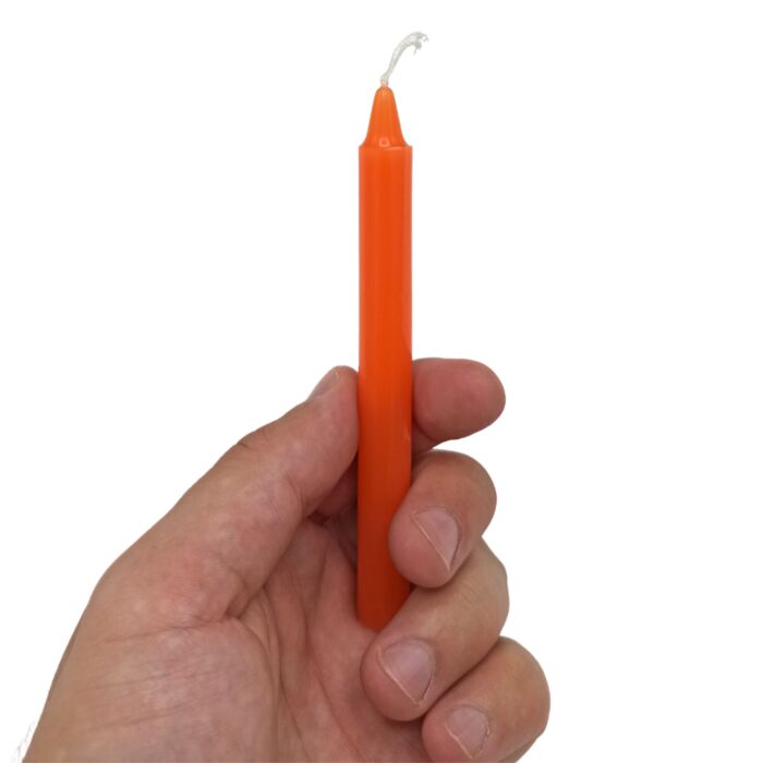 Manifest Magic Candles (pack Of 12) - Orange - Sacred Chakra