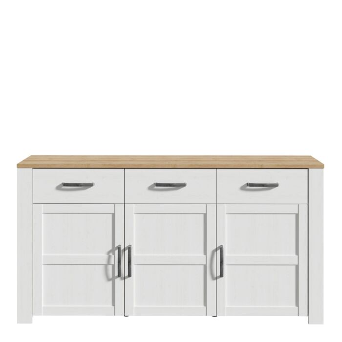Bohol Sideboard In Riviera Oak/white