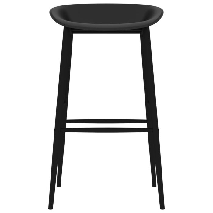 Vidaxl 5 Piece Bar Set White And Black