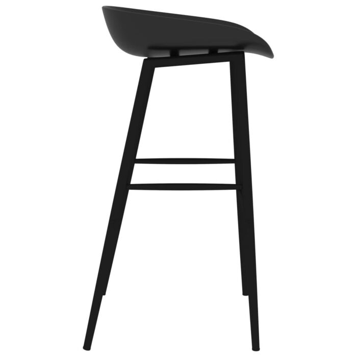 Vidaxl 5 Piece Bar Set White And Black