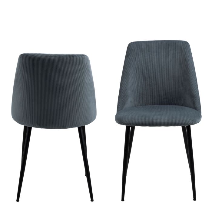 Ines Dining Chair In Grey Set Of 4
