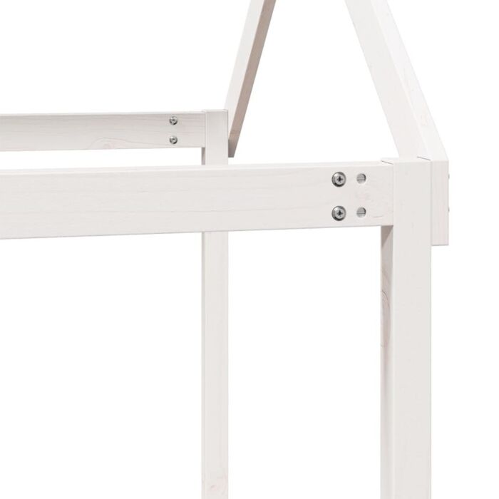 Vidaxl Bunk Bed Without Mattress White 90x200 Cm Solid Wood Pine