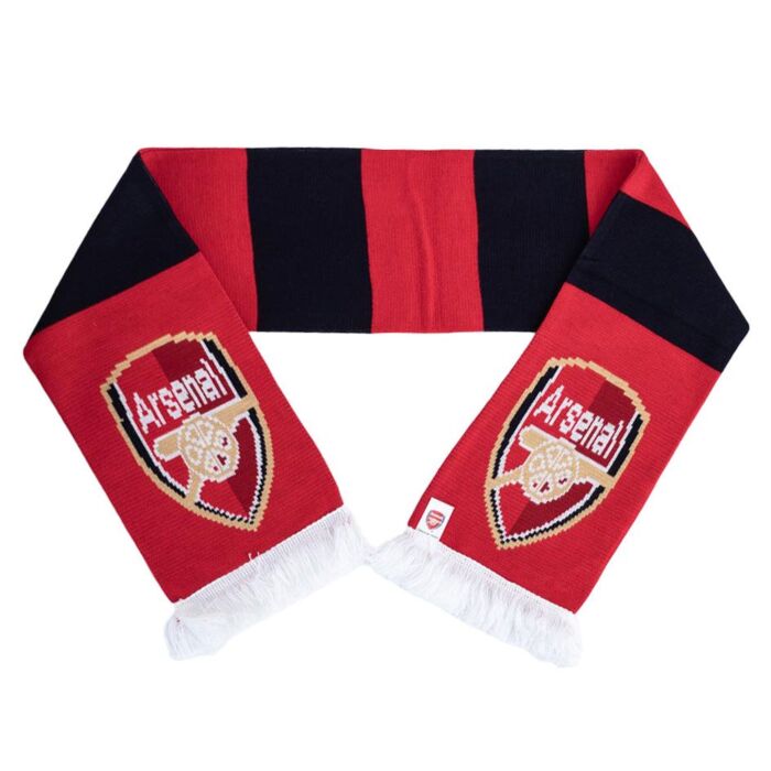 Arsenal Fc Contrast Bar Scarf
