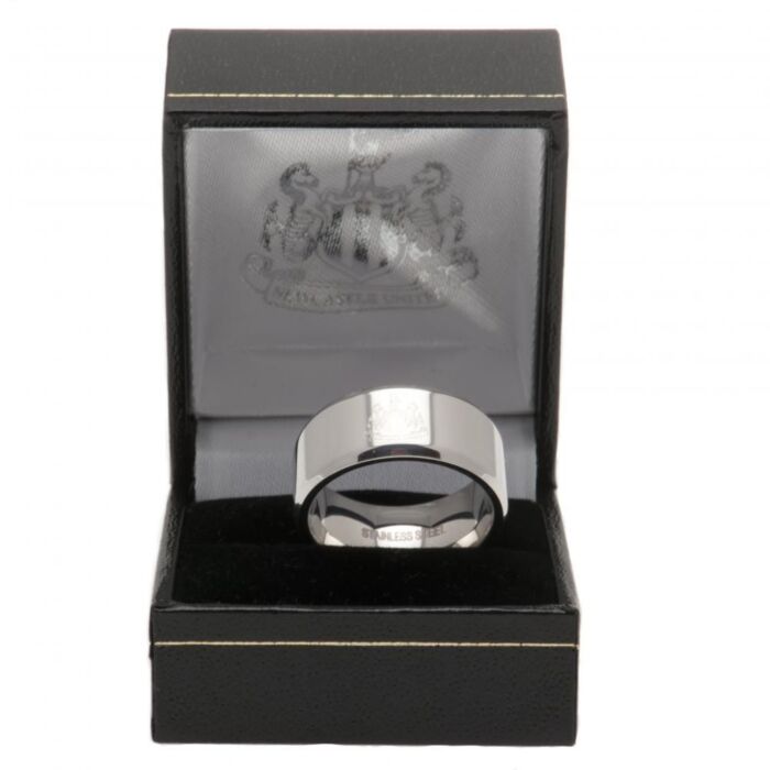 Newcastle United Fc Band Ring Medium