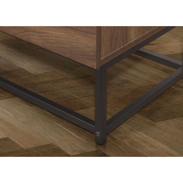 Houston 1 Drawer Bedside Walnut