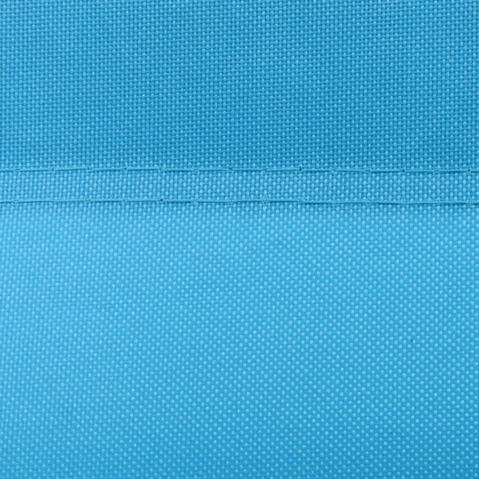 Outsunny Folding Chaise Lounge Pool Chairs, Outdoor Sun Tanning Chairs, Reclining Back, Steel Frame & Breathable Mesh, Sky Blue