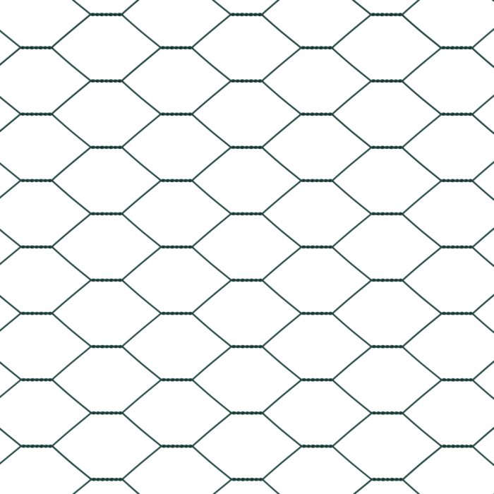 Vidaxl Fence Posts 11 Pcs U-channel Green 80 Cm Steel, Vidaxl Hexagon Fence Green 0,8x100 M Steel