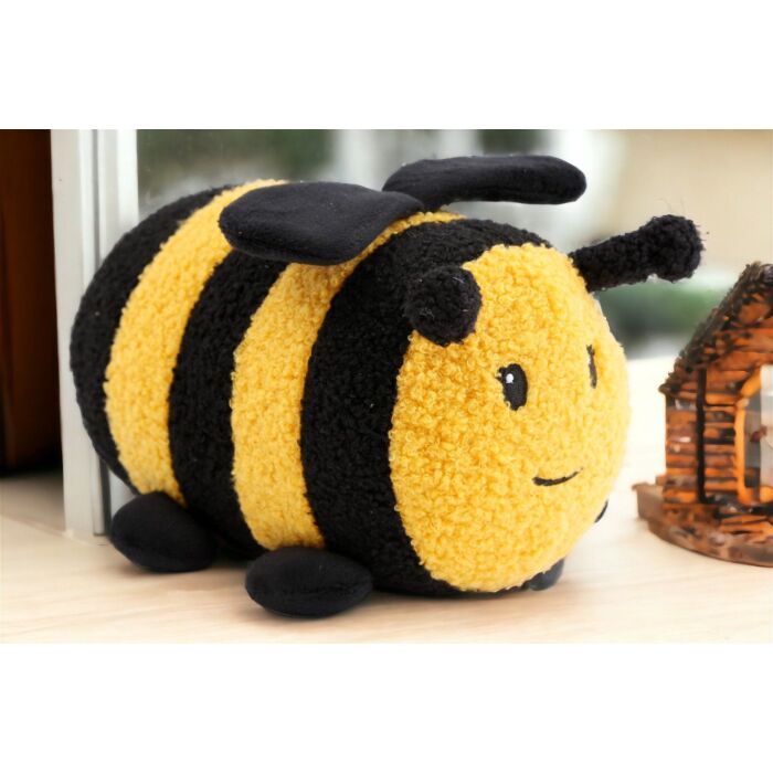 Plush Bee Doorstop 25cm