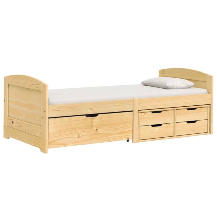 Vidaxl Day Bed With 5 Drawers Without Mattress "irun" 90x200 Cm