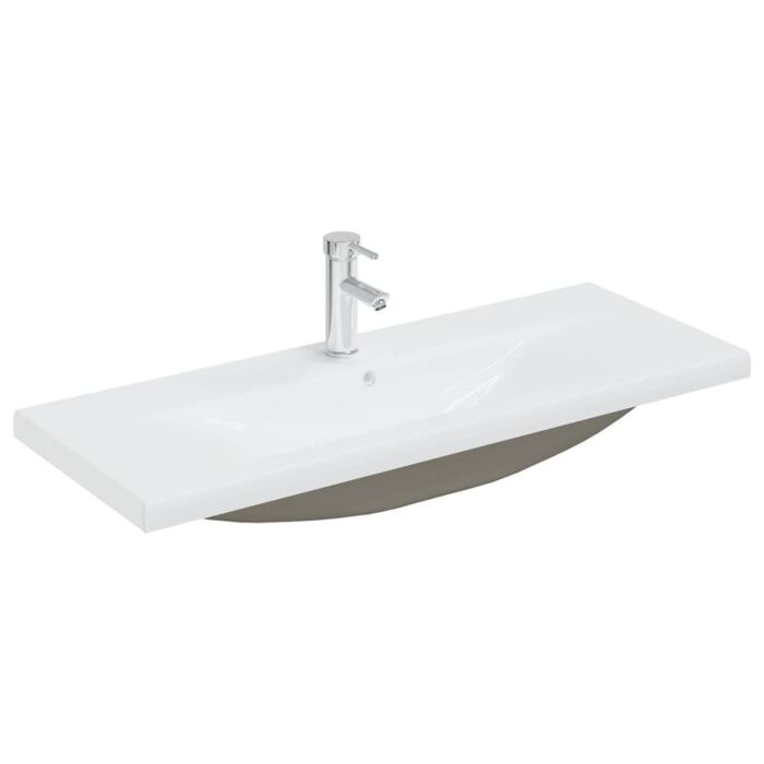 Vidaxl Sink Cabinet With Built-in Basin Sonoma Oak Engineered Wood