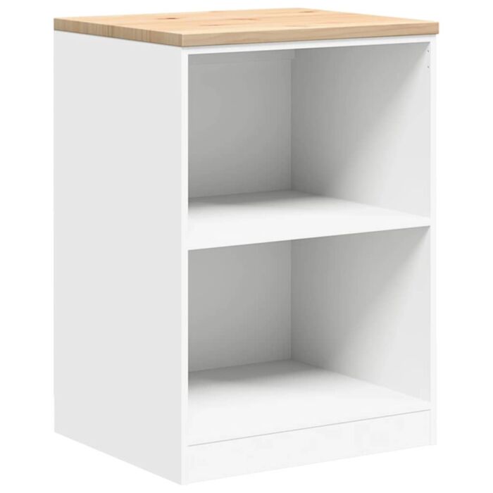 Vidaxl Garage Cabinets 6 Pcs White Engineered Wood