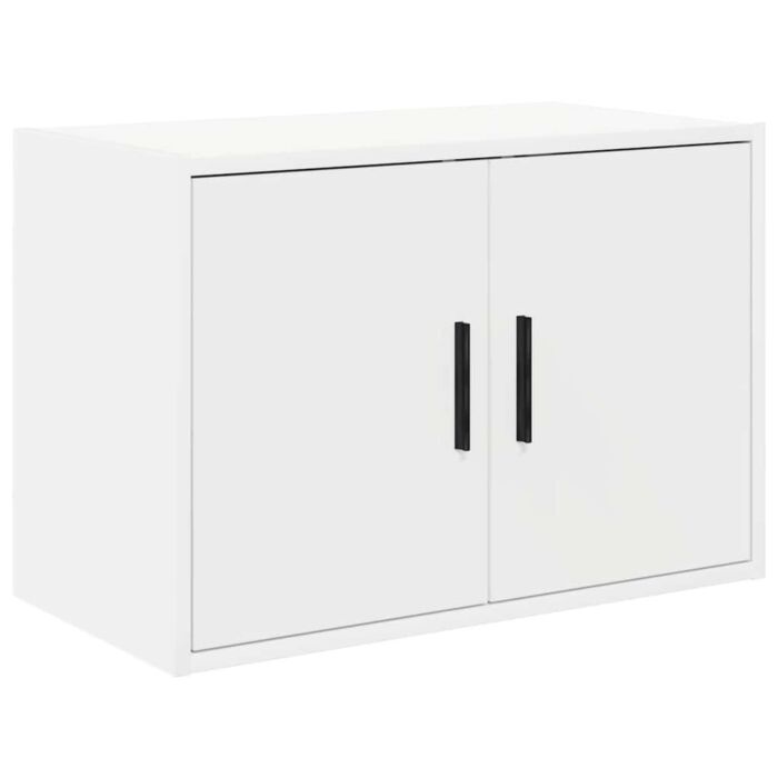 Vidaxl Garage Cabinets 6 Pcs White Engineered Wood