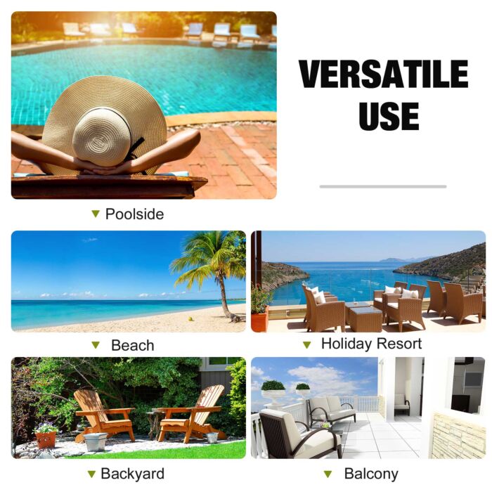 Outsunny Rattan Garden Furniture 2-seater Sofa Chair Table Bistro Set Wicker Weave Outdoor Patio Conservatory Set Steel-brown