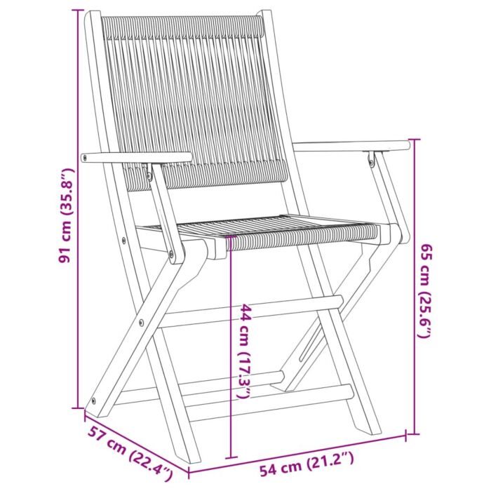 Vidaxl 5 Piece Garden Dining Set Beige Polypropylene And Solid Wood