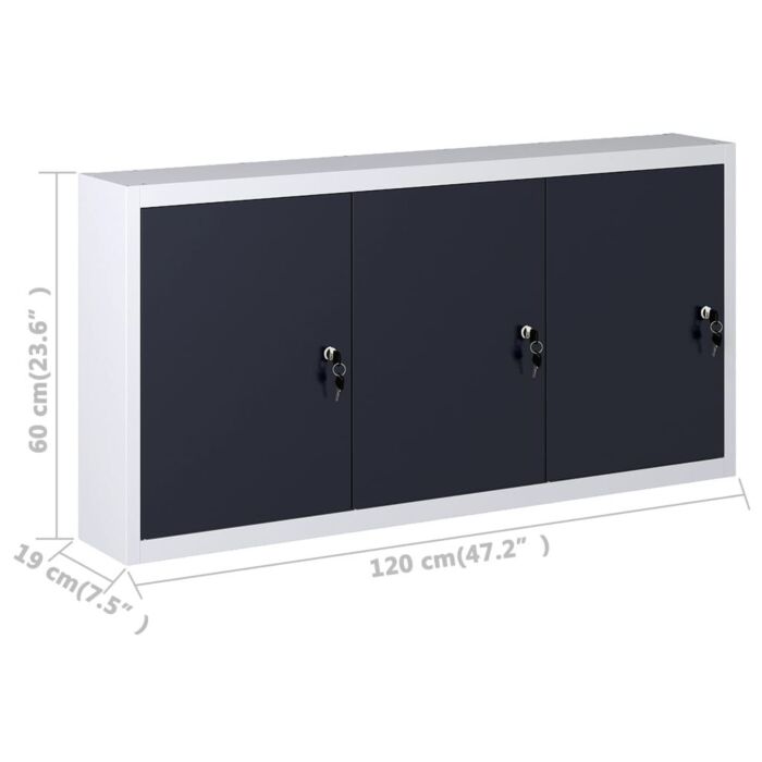Vidaxl Workbench With Three Wall Panels And One Cabinet