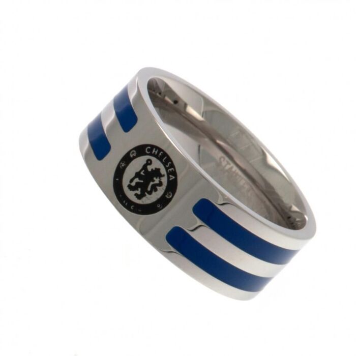 Chelsea Fc Colour Stripe Ring Large