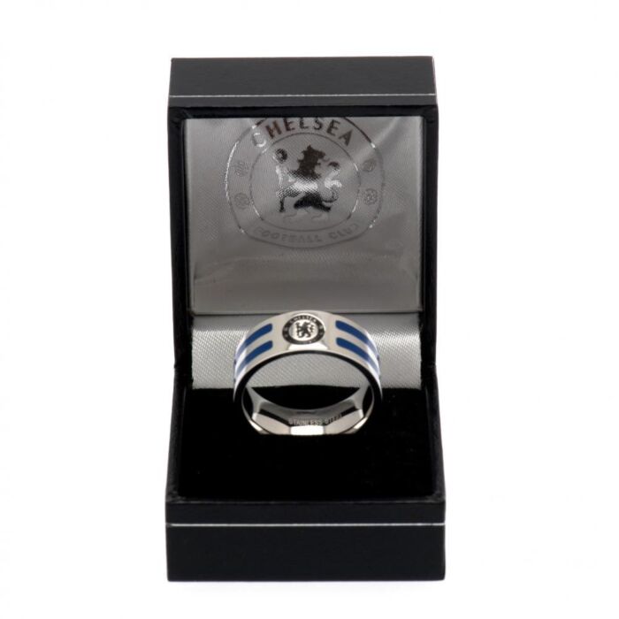 Chelsea Fc Colour Stripe Ring Large