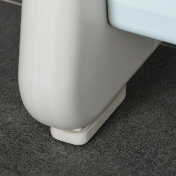 Homcom Two Step Stool For Kids Toddlers Ladder Or Toilet Potty Training Bathroom Sink Bedroom Kitchen Helper With Non-slip Handle And Feet Pad