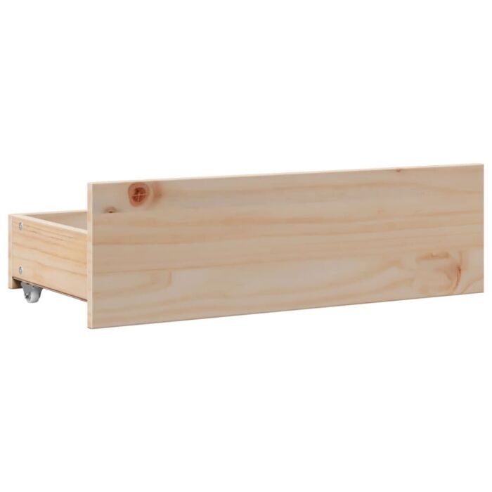 Vidaxl Bookcase Bed Without Mattress 90x190 Cm Single Solid Wood Pine