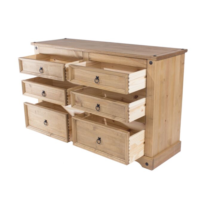 Corona 3+3 Drawer Wide Chest
