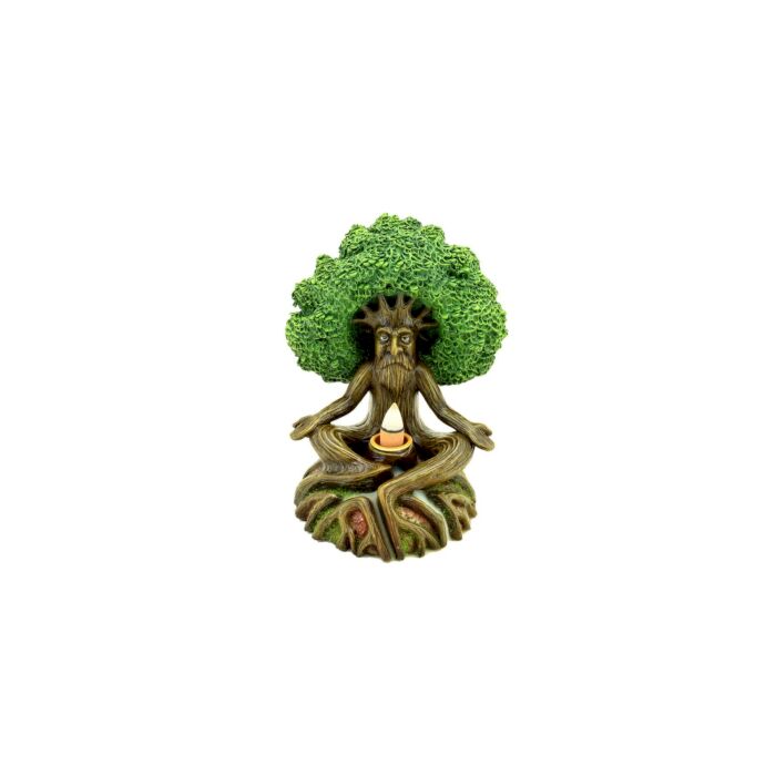 Wise Old Tree Man Of The Forest Backflow Incense Burner