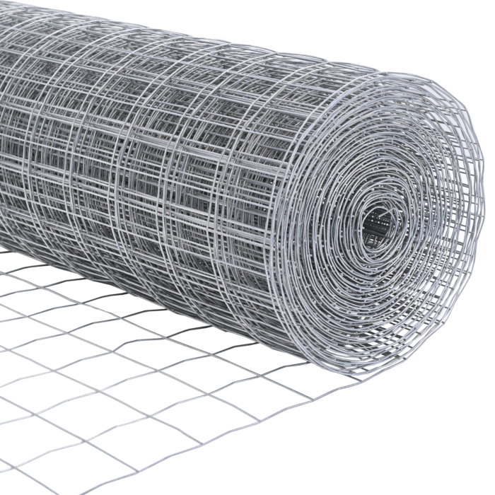 Vidaxl Euro Fence With 13 Flanged Posts 0.6x50 M Galvanised Steel