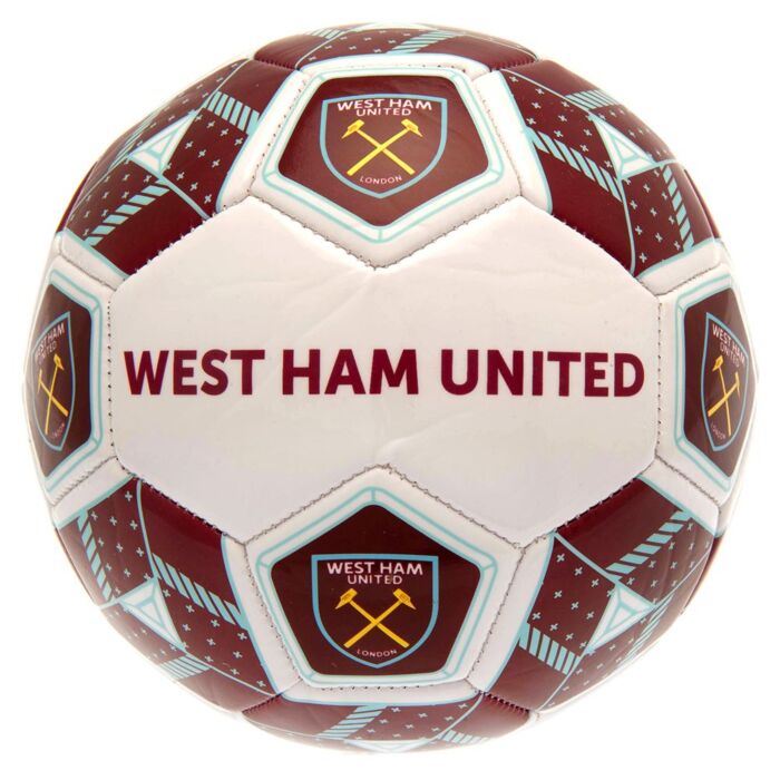 West Ham United Fc Hex Size 3 Football