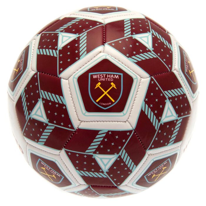 West Ham United Fc Hex Size 3 Football