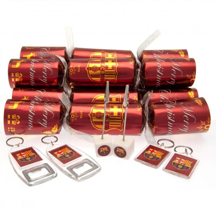 Fc Barcelona Christmas Crackers
