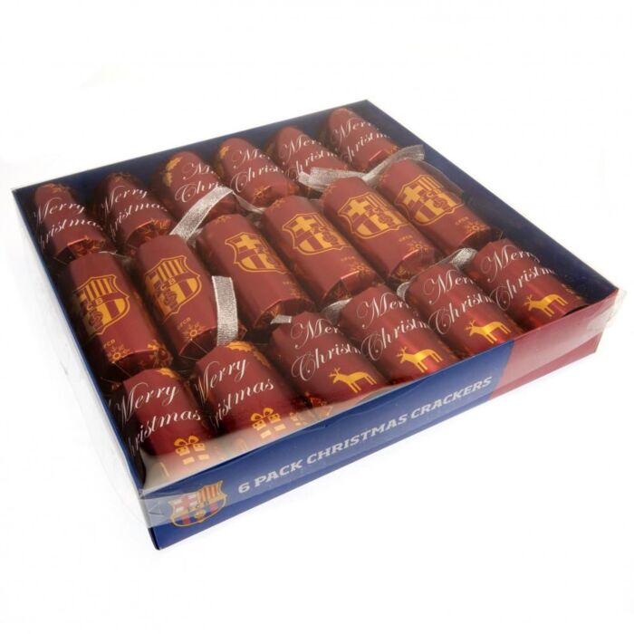 Fc Barcelona Christmas Crackers