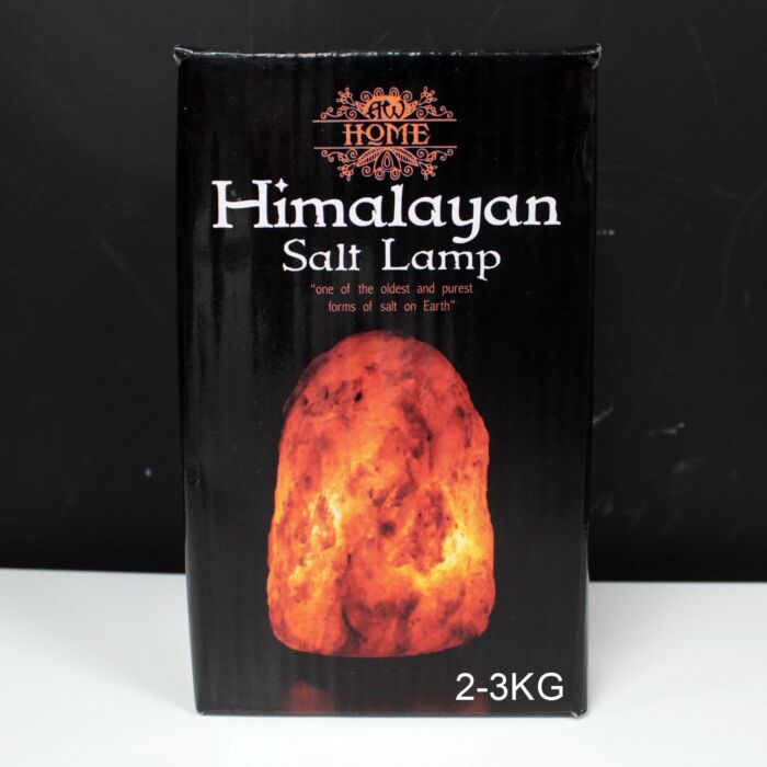 Quality Natural Salt Lamp - & Base Apx 2-3kg
