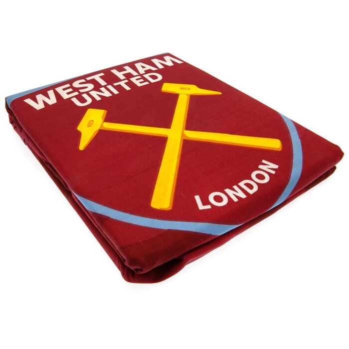 West Ham United Fc Player Camo Single Duvet Set