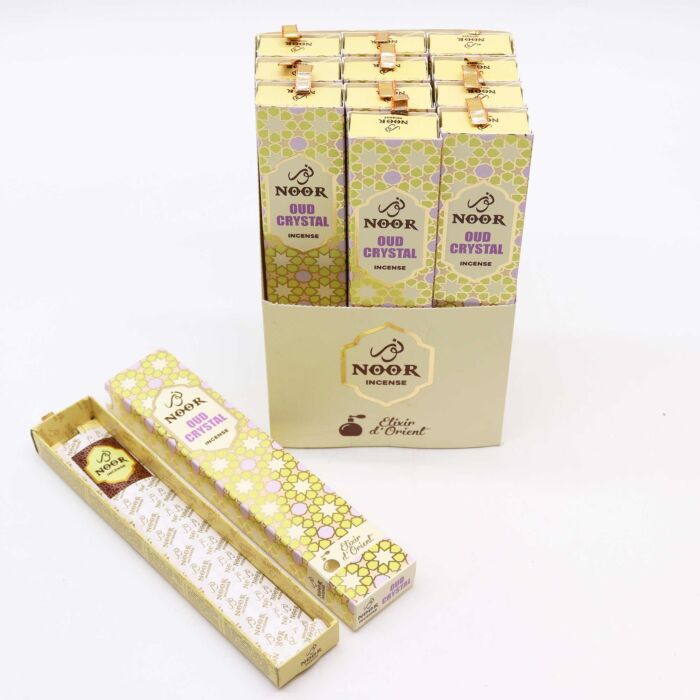 Noor Oud Incense - Crystal (1 Pack)