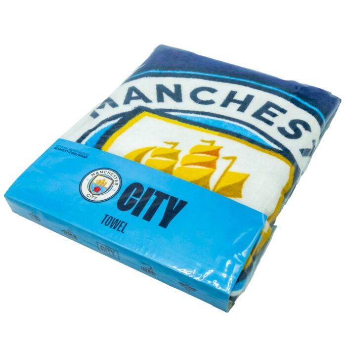 Manchester City Fc Particle Towel