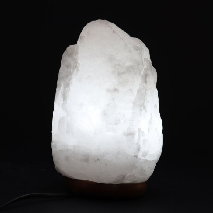 Crystal Rock Himalayan Salt Lamp - & Base Apx 2-3kg