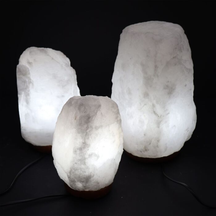 Crystal Rock Himalayan Salt Lamp - & Base Apx 2-3kg