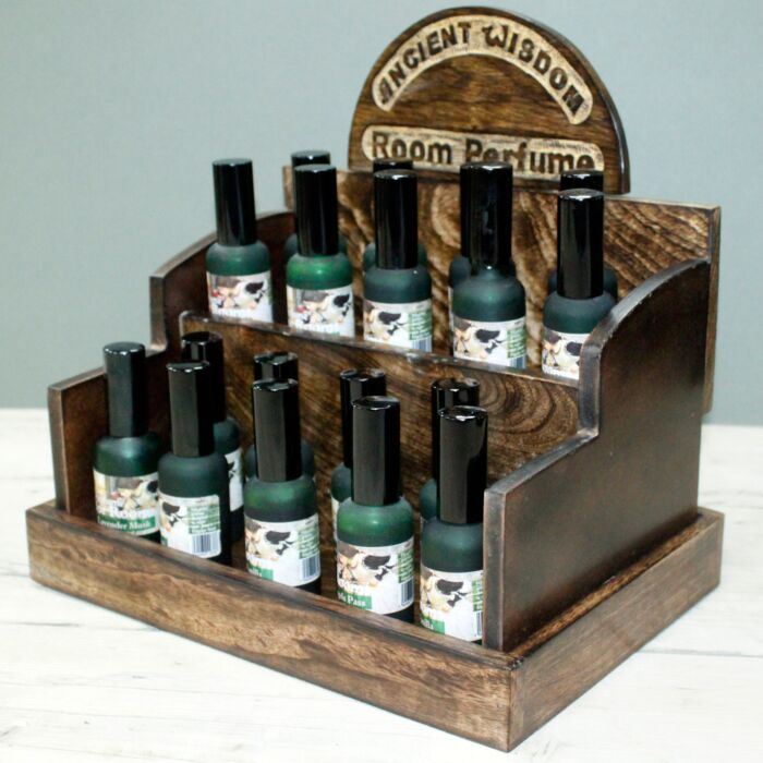 Perfume Display Stand - Mango Wood