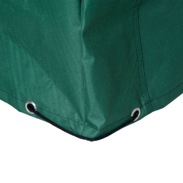 Outsunny Uv Rain Protective Rattan Furniture Cover Outdoor Garden Rectangular Furniture Cover Table Chair Sofa Shelter Waterproof 222x155x67cm, Green