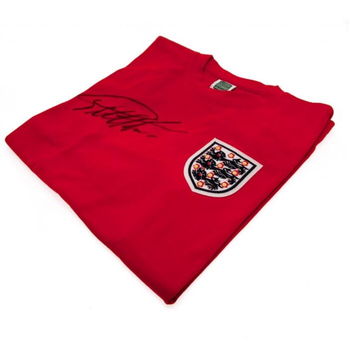 England Fa Sir Geoff Hurst Signed Shirt