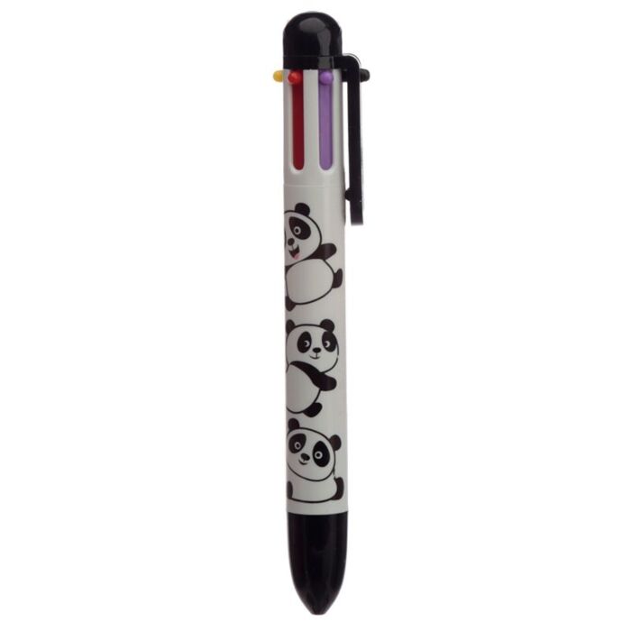 Multi Colour Pen (6 Colours) - Panda