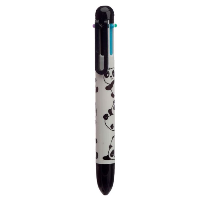 Multi Colour Pen (6 Colours) - Panda