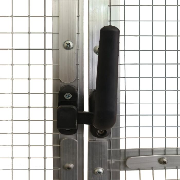 Vidaxl Aviary Silver 179x100x185 Cm Aluminium
