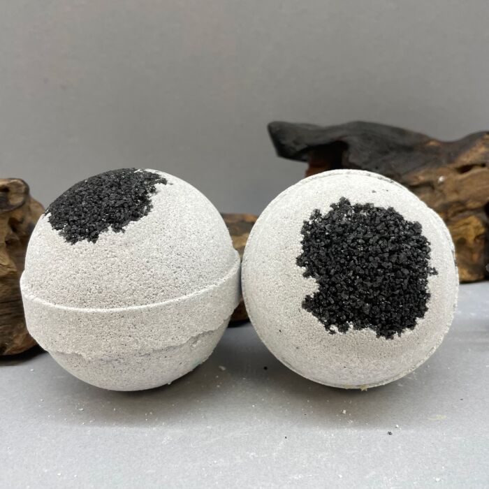 Charcoal Bath Bombs - Sea Salt & Moss