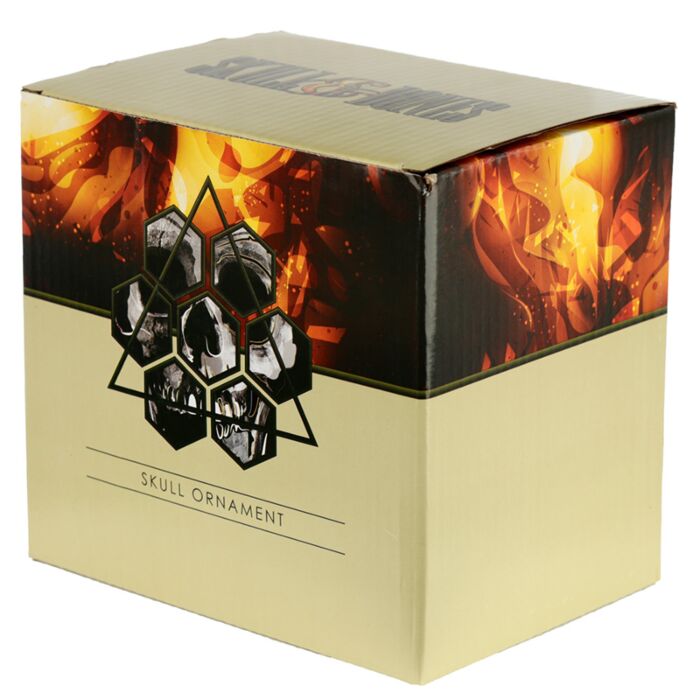 Fantasy The King Skull Ornament