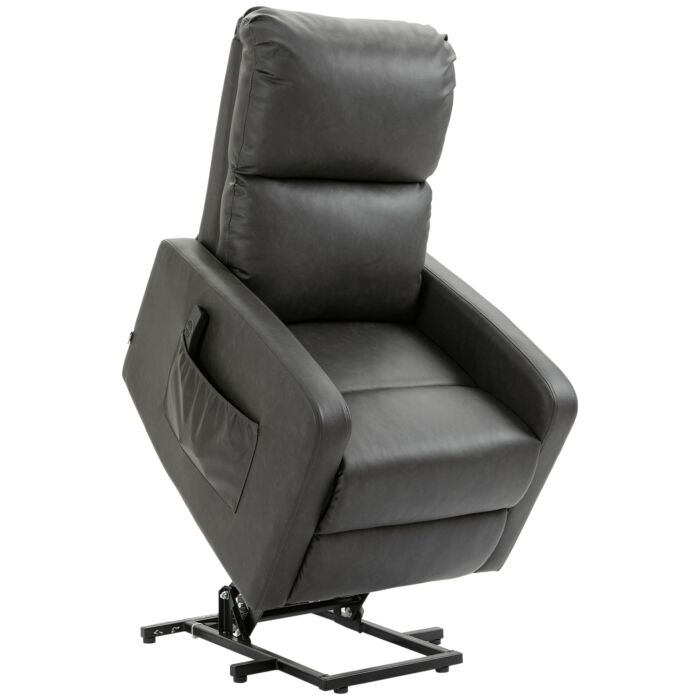 Homcom Riser And Recliner Chairs For The Elderly, Pu Leather ...